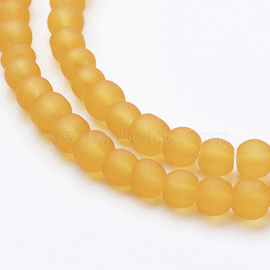 Chapelets de perles en verre transparent(X-GLAA-S031-4mm-11)-3