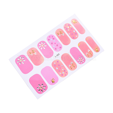 Glitter Full Cover Imitation Diamond Glass Diamond Nail Stickers(MRMJ-T072-L-M)-4