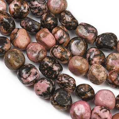 Natural Rhodonite Beads Strands(GG-CBA787B-A12)-3