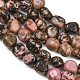 Natural Rhodonite Beads Strands(GG-CBA787B-A12)-3