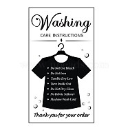 Paper Hanging Display Card, Black, 9x5x0.03cm(FIND-WH0063-35)