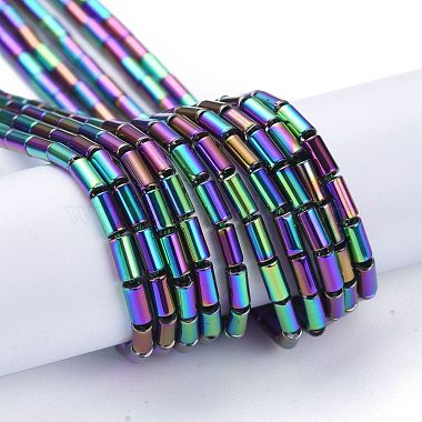 Electroplate Glass Beads Strands(EGLA-K014-B-FP03)-2