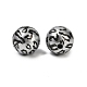 Printed Acrylic Beads(PACR-P005-01B)-1