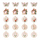 20Pcs 5 Style Rack Plating Alloy Enamel Pendants(ENAM-YS0001-09)-1