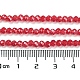 Cuisson des brins de perles de verre transparentes peintes(DGLA-A034-J3mm-B01)-5
