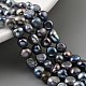 Dyed Natural Cultured Freshwater Pearl Beads Strands(PEAR-A006-04G)-2