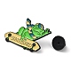 лягушка с эмалированными значками для скейтборда(JEWB-E027-01EB-03)-3