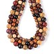 3 Style Natural Wood Beads Strands(WOOD-LS0001-34)-1