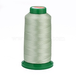 Polyester Sewing Threads, Temperature Heat Resistant Threads, DIY Leather Sewing Craft, Bookbinding, Shoe Repairing, Dark Sea Green, 0.3mm, 1800m/roll(OCOR-I007-167)