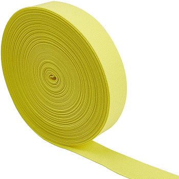 Ultra Wide Thick Flat Elastic Band, Webbing Garment Sewing Accessories, Champagne Yellow, 30mm