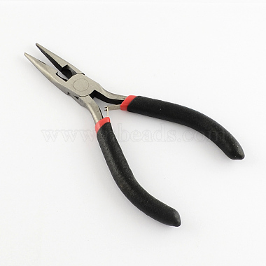 45# Carbon Steel DIY Jewelry Tool Sets: Round Nose Pliers(PT-R007-02)-5