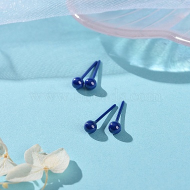 Hypoallergenic Bioceramics Zirconia Ceramic Stud Earrings(EJEW-Z023-12B)-2