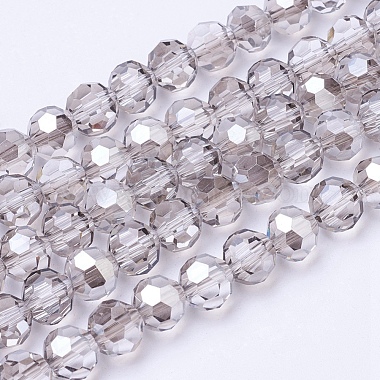 Faceted(32 Facets) Glass Round Beads Strands(X-EGLA-J042-8mm-15)-2