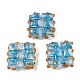 Handmade Gold Sand Lampwork Beads(LAMP-L082-01A)-1