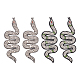 WADORN 2Pcs 2 Colors Snake Shape Appliques(DIY-WR0002-52)-1