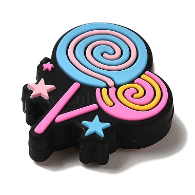 Birthday Theme Silicone Beads(SIL-S006-03E)-2