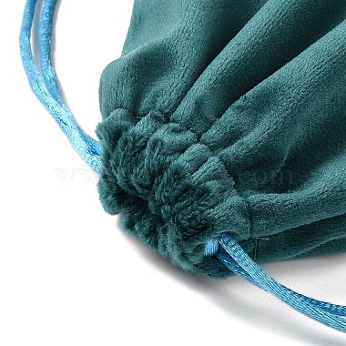 бархатные мешочки для хранения украшений на шнурке(ABAG-P013-02D-08)-3