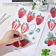 Pegatinas decorativas de frutas autoadhesivas de pvc(DIY-WH0304-806)-3