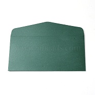 Iridescent Paper Envelope, Rectangle, Dark Green, 157x220x0.5mm(DIY-WH0225-81A)