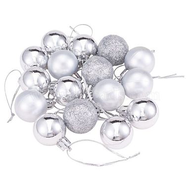 Christmas Ball Plastic Ornaments(AJEW-CJ0001-06C)-4