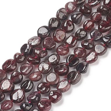 Natural Garnet Beads Strands(G-L478-52)-3
