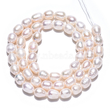 Natural Cultured Freshwater Pearl Beads Strands(PEAR-N012-05K)-4
