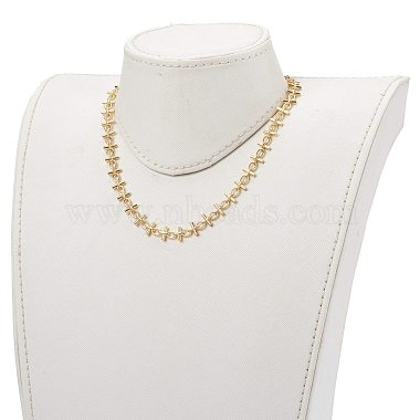 Brass Bar Link Chain Necklaces(NJEW-JN03355)-4