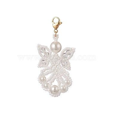White Angel & Fairy Seed Beads Decoration