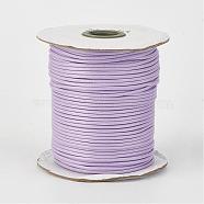 Eco-Friendly Korean Waxed Polyester Cord, Thistle, 1mm, about 169.51~174.98 Yards(155~160m)/Roll(YC-P002-1mm-1132)