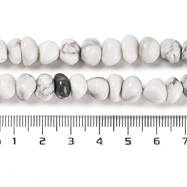 Natural Howlite Beads Strands(G-G053-C09-01)-5