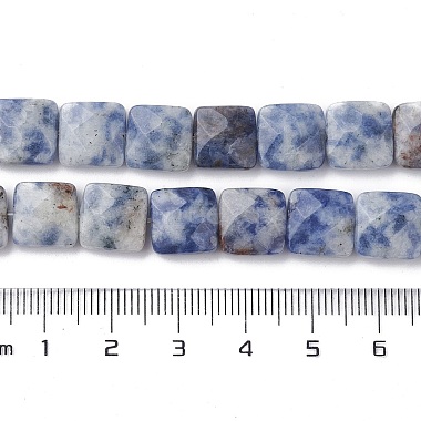Natural Blue Spot Jasper Beads Strands(G-K359-B19-01)-5