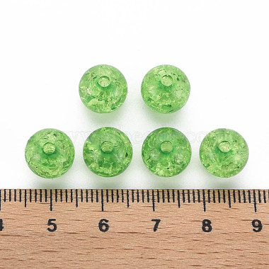 Perles en acrylique transparentes craquelées(MACR-S373-66C-N19)-2