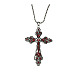 Cross Zinc Alloy Pendant Necklace(NF8765-03)-1