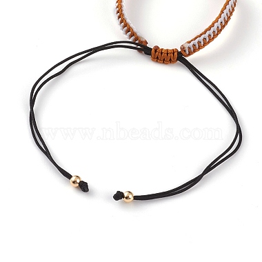 Fabrication de bracelet tressé en fil de nylon réglable(AJEW-JB00857-05)-3