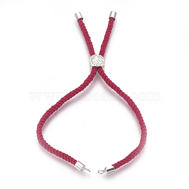 Cotton Cord Bracelet Making(KK-F758-03-P)-2