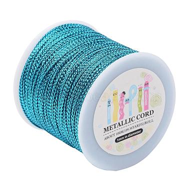 DodgerBlue Metallic Cord Thread & Cord