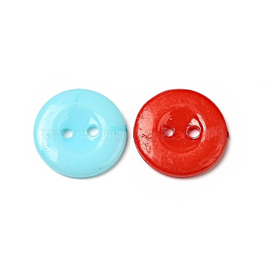 Acrylic Sewing Buttons for Costume Design(BUTT-E087-B-M)-2
