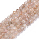 Natural Sunstone Beads Strands(G-S361-4mm-018)-1