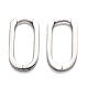 Boucles d'oreilles créoles en acier inoxydable anti-ternissement 304(STAS-H156-11C-P)-1