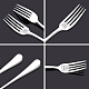 Word Pattern Stainless Steel Fork(AJEW-WH0191-010)-4
