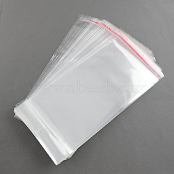 OPP Cellophane Bags, Rectangle, Clear, 24x11cm, Unilateral thickness: 0.035mm, Inner measure: 19x11cm
(X-OPC-R010-24x11cm)