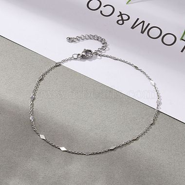 Rhombus Anklets(AJEW-AN00442)-4