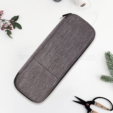 pochettes de rangement pour crochets en polyester avec fermeture &eacute;clair(AJEW-CY0002-96)-7