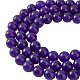 3 Strands Natural Amethyst Round Beads Strands(G-HY0001-23)-1