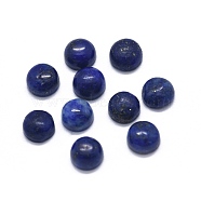 Natural Lapis Lazuli Cabochons, Half Round/Dome, 4x1.5~2.5mm(G-O175-23-13)