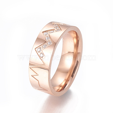 304 Stainless Steel Finger Rings(RJEW-F098-04RG)-3