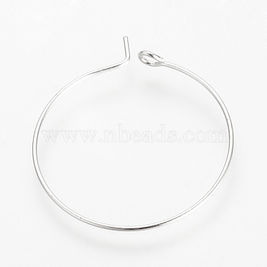 Brass Hoop Earrings(KK-S327-11P)-3