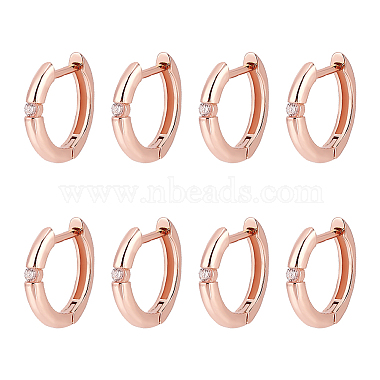 Ring Cubic Zirconia Earrings