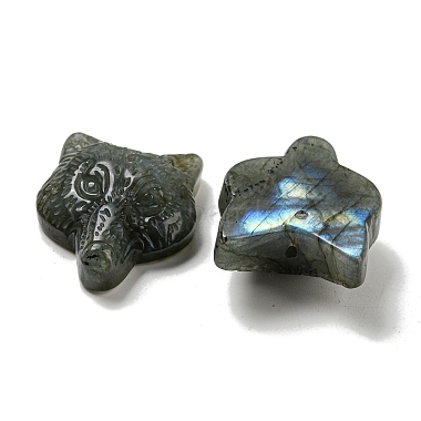 Natural Labradorite Pendants(G-M417-07B)-2