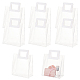 Bolsas de almacenamiento de PVC transparentes rectangulares para el día de San Valentín con asa(ABAG-WH0046-05B)-1